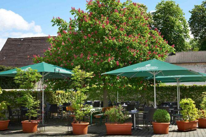 Gasthof - Hotel Gigl - Ansicht Biergarten