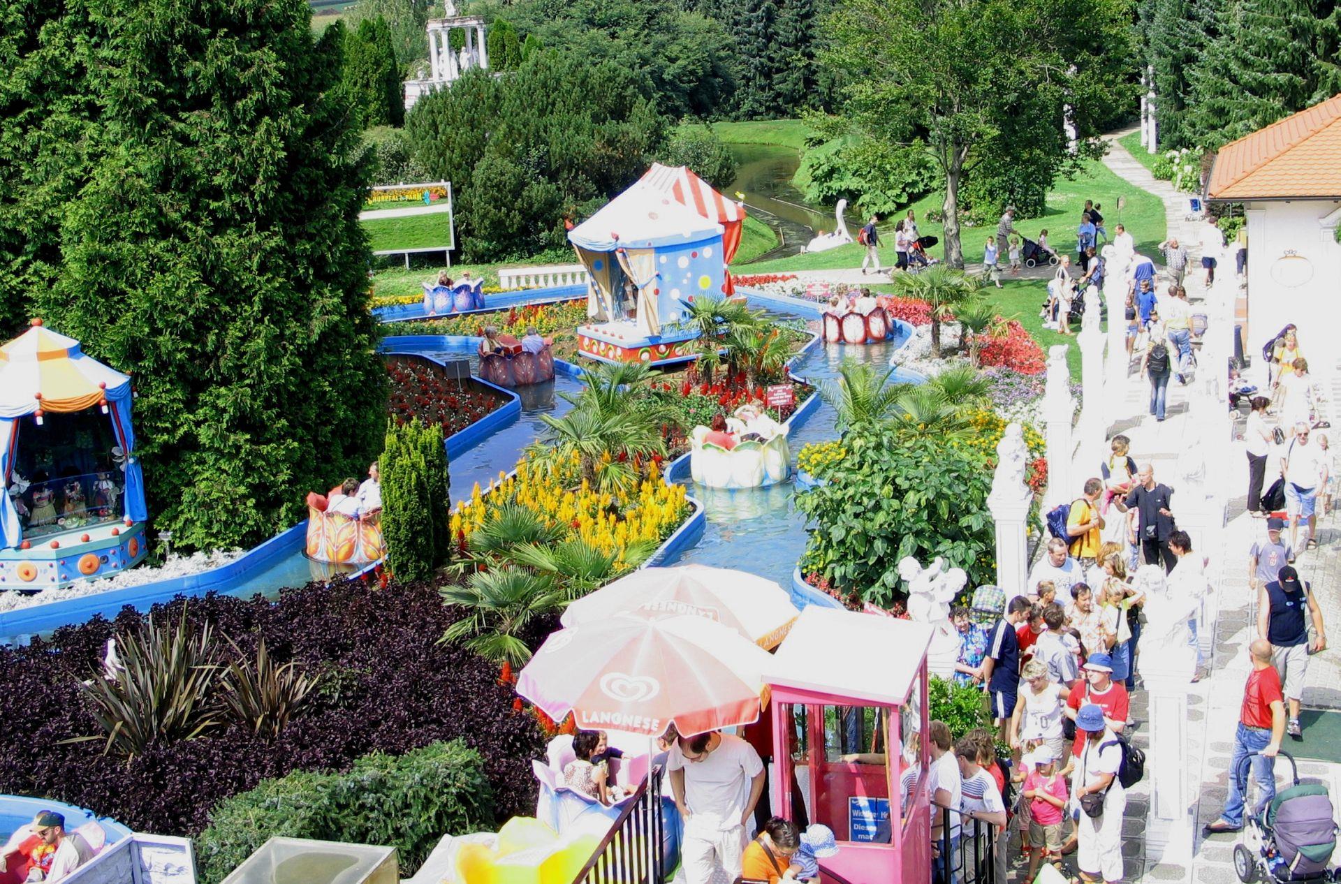 Churpfalzpark - Seerosenfahrt von oben