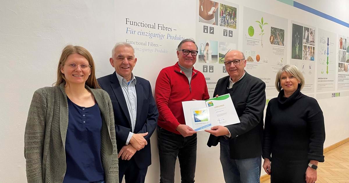 „Umwelt + Klimapakt Bayern“: Auszeichnung für Kelheim Fibres GmbH ...