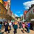 Ansicht Straße mit Ständen von den Regional- und Umwelttagen 2023
