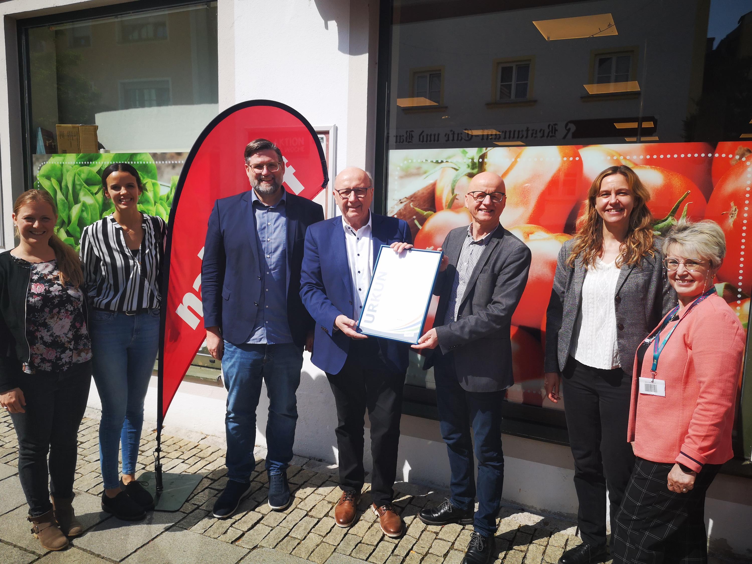 Betriebsbesuch bei der CARIDA gGmbH in Kelheim