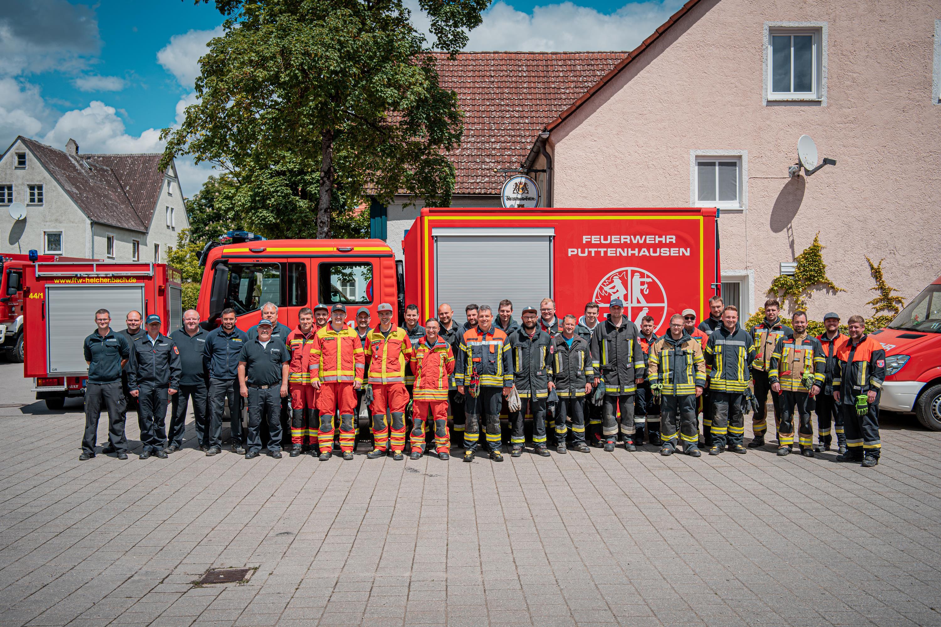 Maschinistenlehrgang in Siegenburg Die Teilnehmer des Maschinistenlehrgangs in Siegenburg.