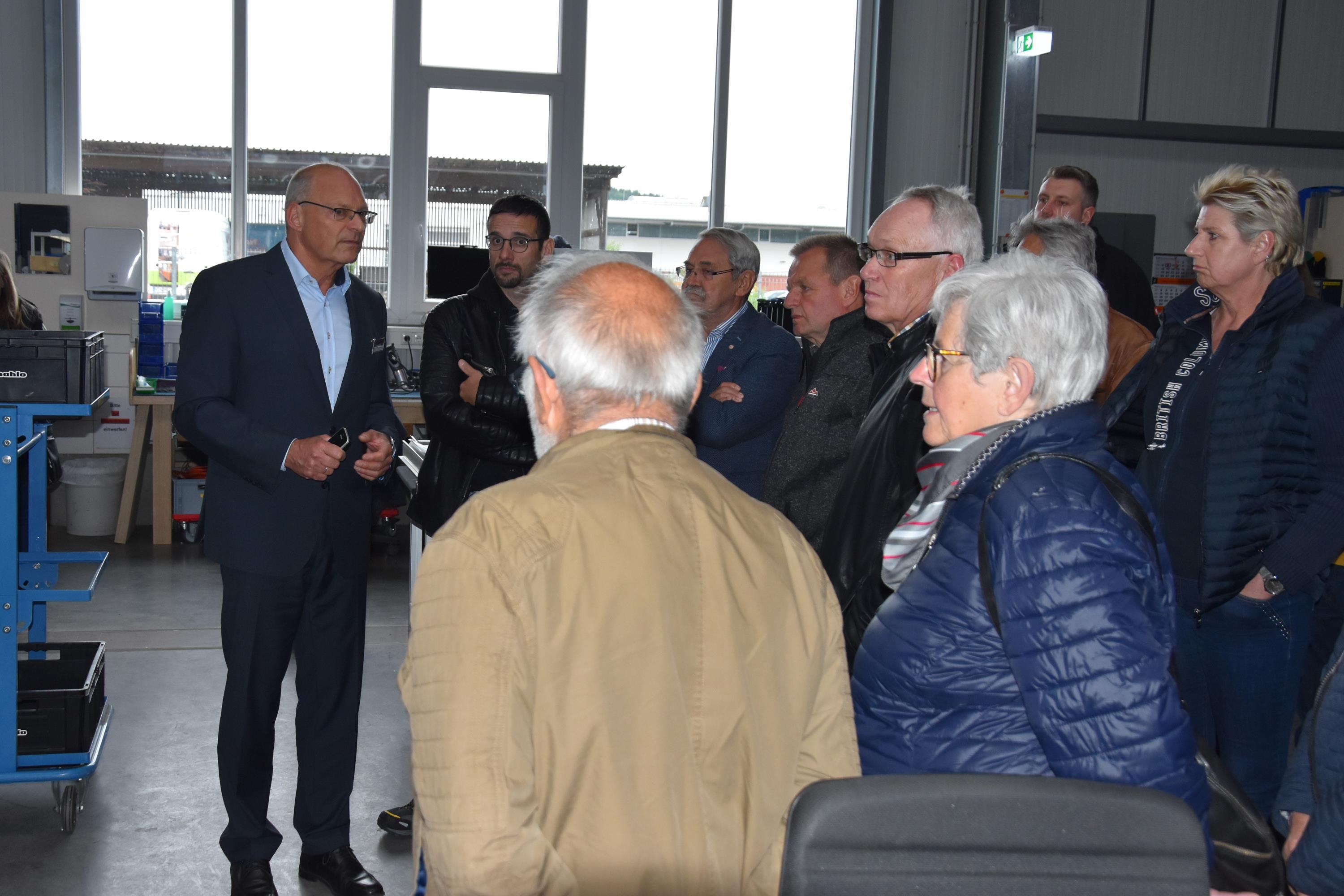 Im Mai fand der Gewerkschaftsempfang bei der Mahlo GmbH statt.