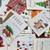 Verschiedene bunt gestaltete Weihnachtskarten Verschiedene bunt gestaltete Weihnachtskarten