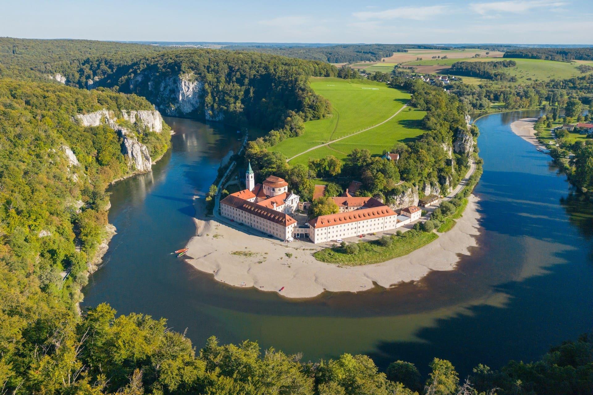 Kloster Weltenburg am Donaudurchbruch 