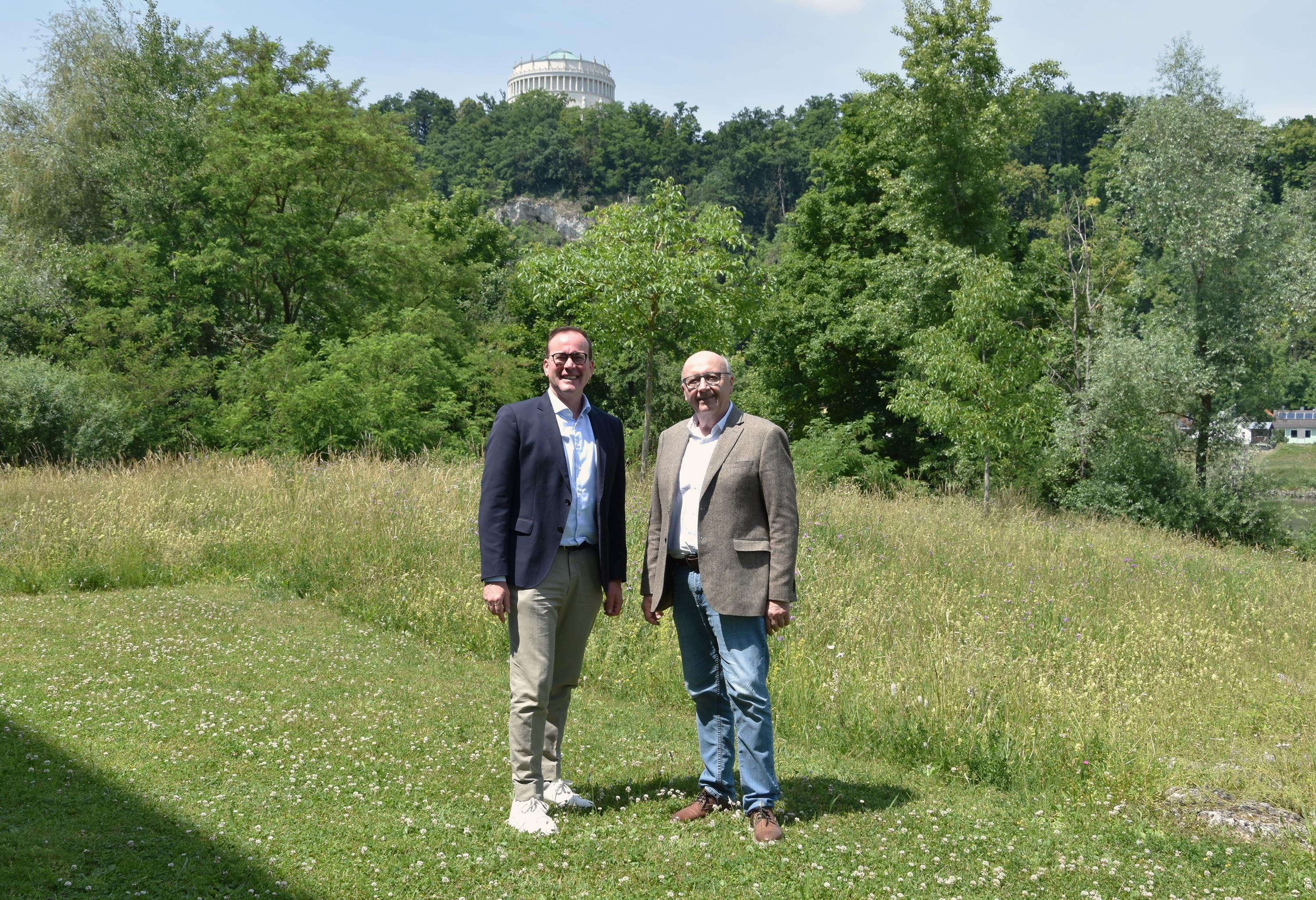 Landrat empfängt neuen Geschäftsführer des Niederbayern-Forums