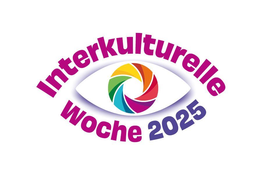 Zu sehen ist das Logo der Interkulturellen Wochen