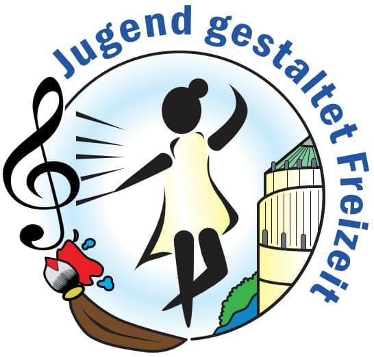 Das Logo der Veranstaltungsreihe Jugend gestaltet Freizeit