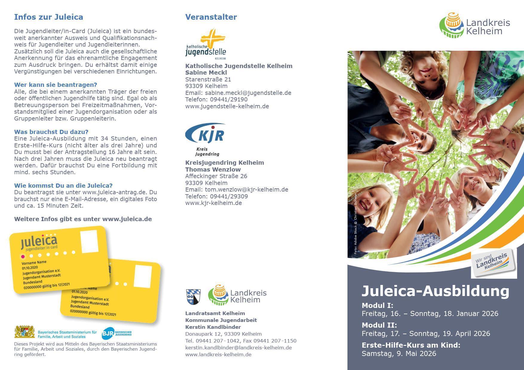Flyer Juleica-Ausbildung