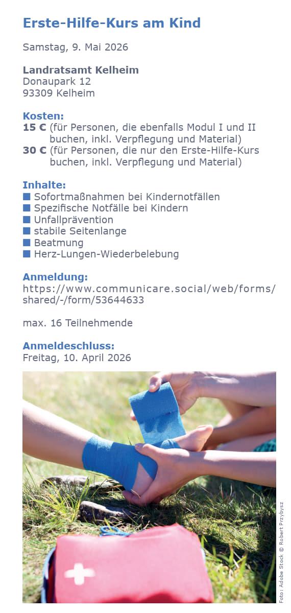 Erste-Hilfe-Kurs am Kind