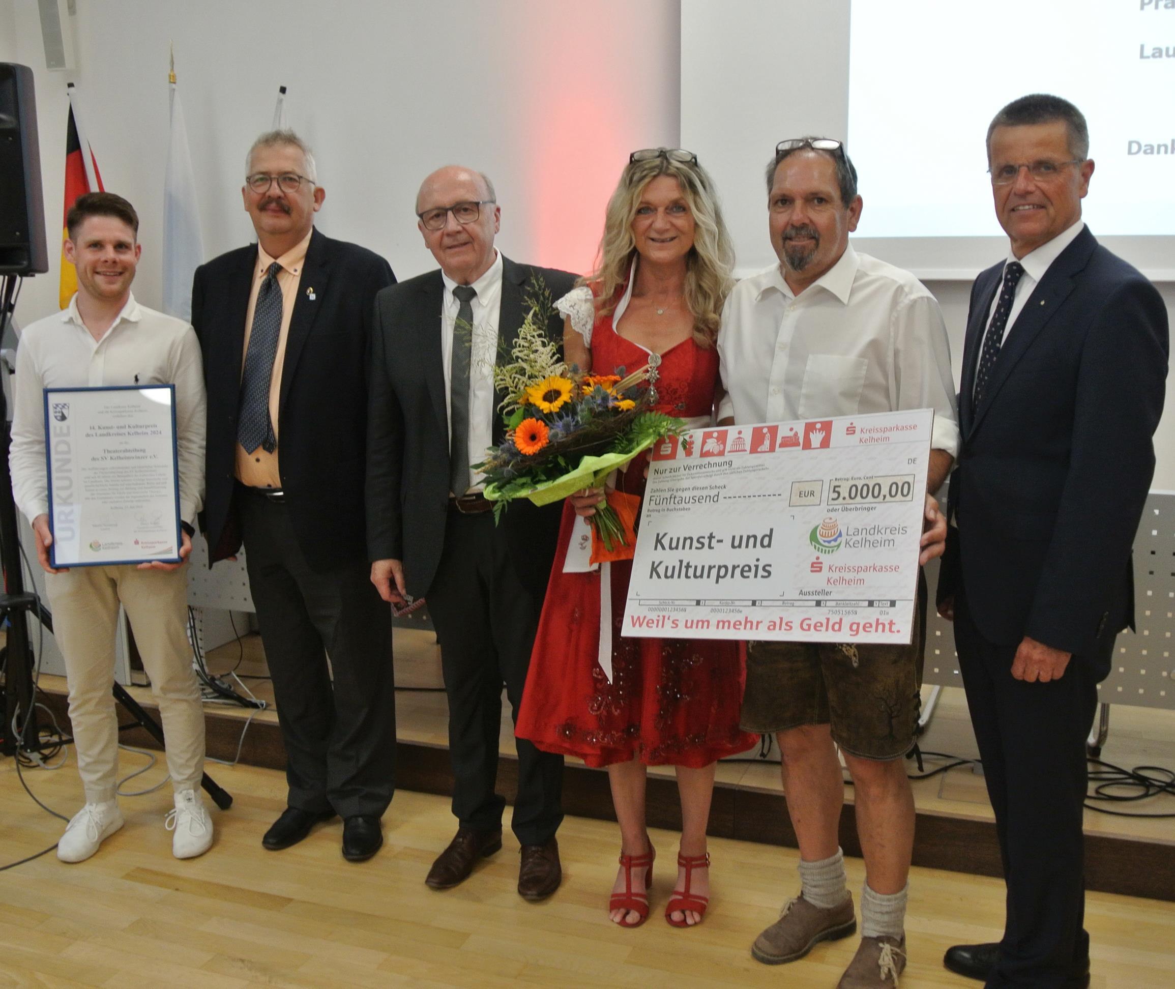 2024 erhielt der SV Kelheimwinzer den Kunst- und Kulturpreis