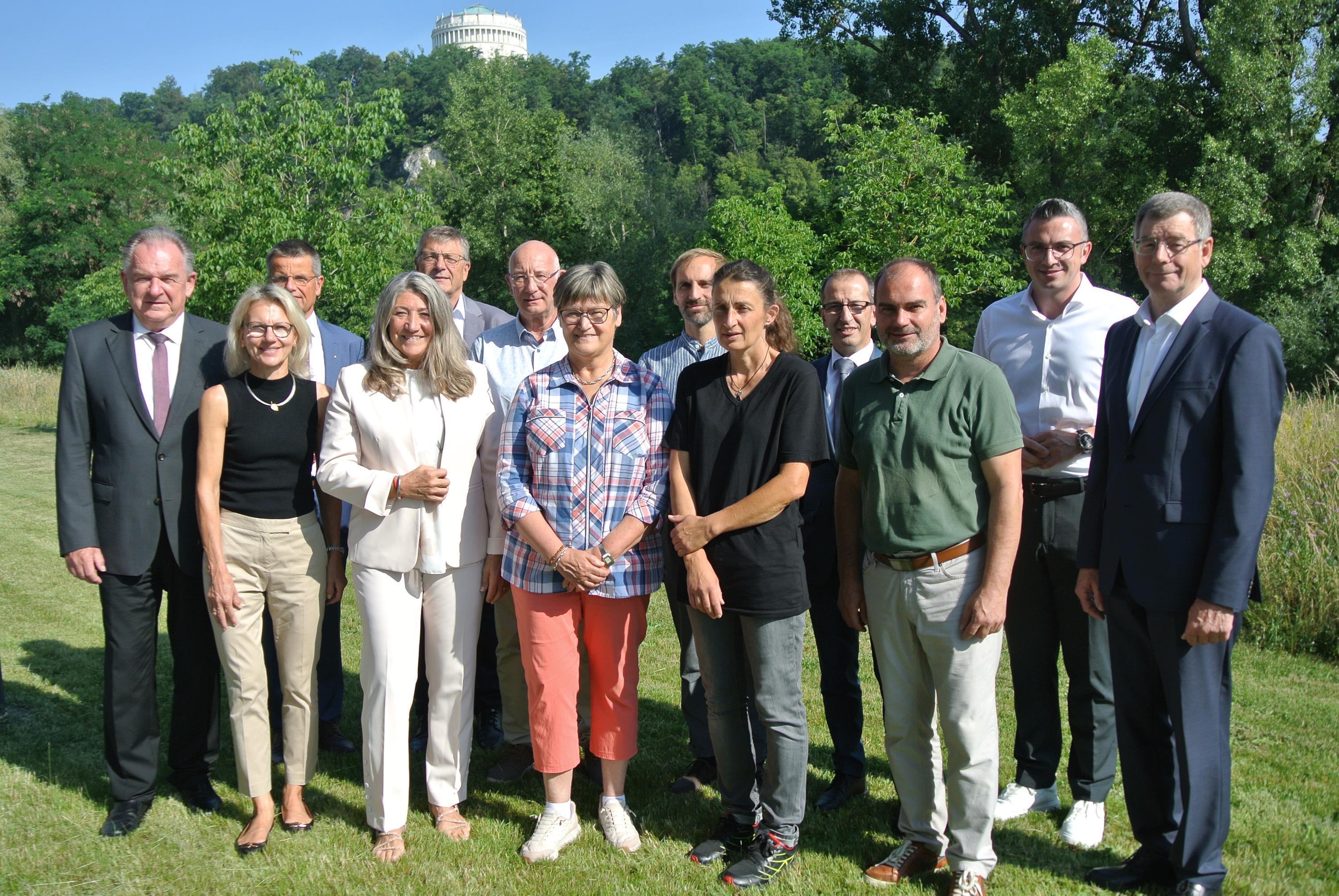Begrüßung der neuen Beiräte der Donaupark Wirtschafts GmbH 