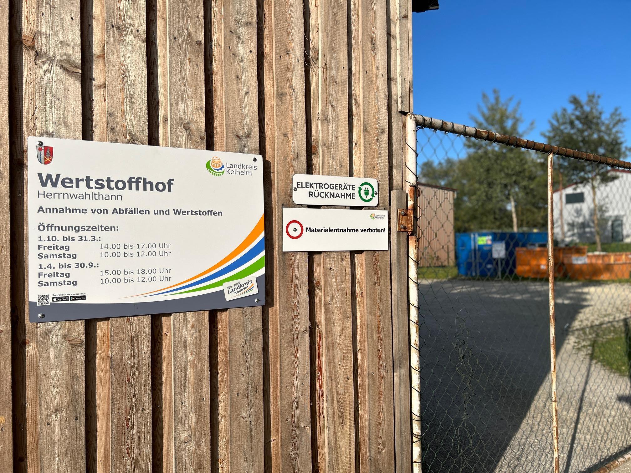 Ältester Wertstoffhof in Herrnwahlthann feiert 40-jähriges Jubiläum