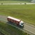 Luftaufnahme eines Tiertransporters