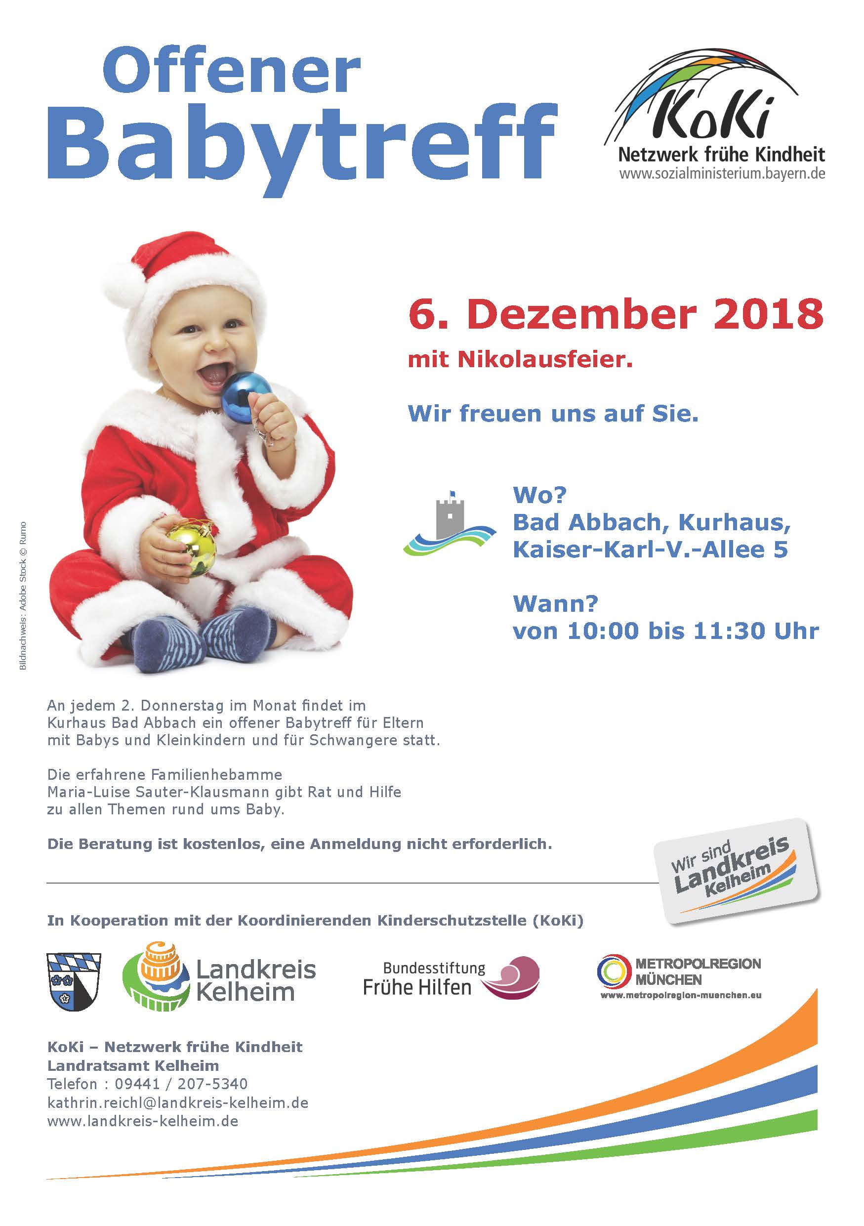 Nikolausfeier im offenen Babytreff Bad Abbach