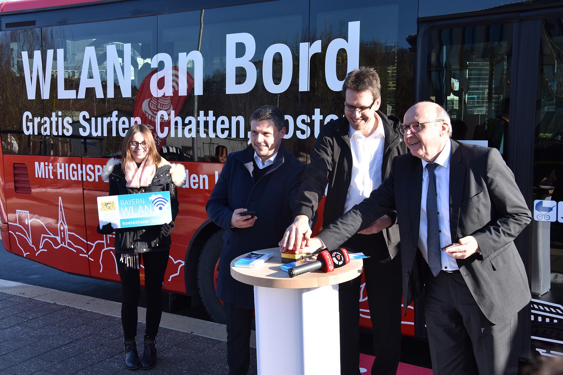 WLAN-Hotspots in den Bussen